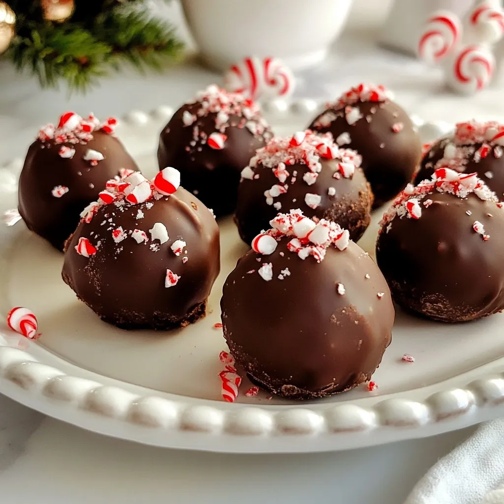 Peppermint Mocha Truffles Simple Festive Delight