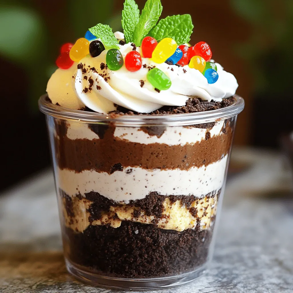OREO DIRT CAKE Irresistible No-Bake Dessert Treat