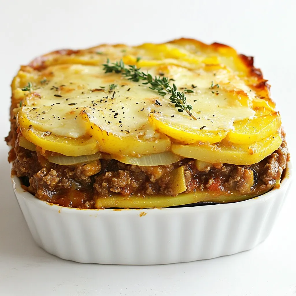Traditional Greek Moussaka Crafted with Care