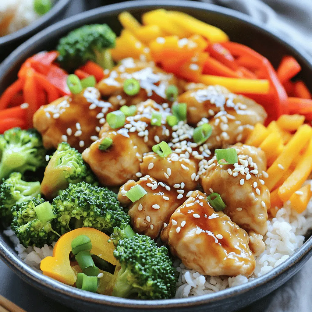 Mouthwatering Teriyaki Chicken Bowls Easy Recipe Guide
