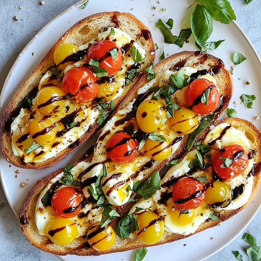 Caprese Garlic Bread Irresistible Flavor Delight