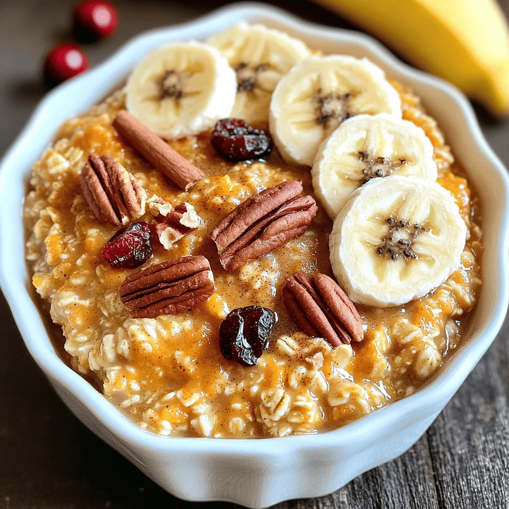 Slow Cooker Pumpkin Oatmeal Cozy and Nourishing Meal