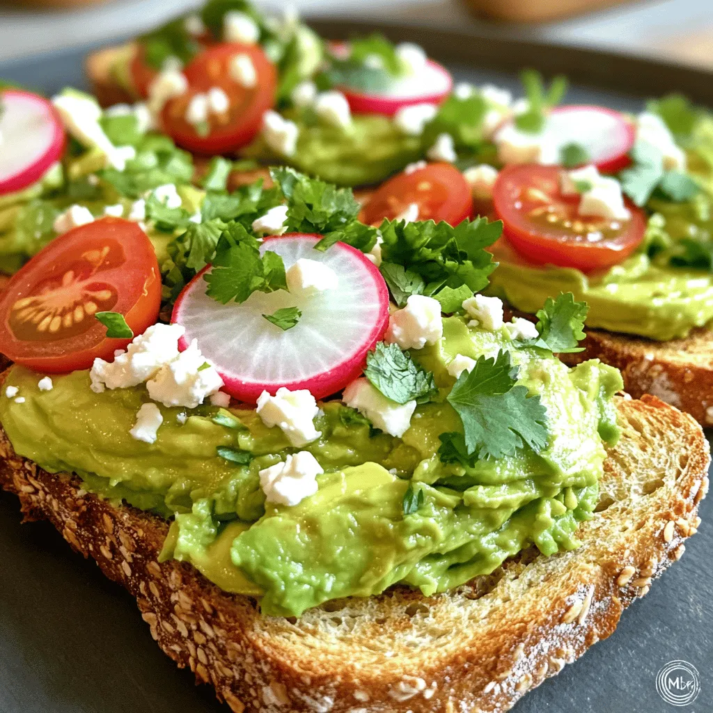Smashed Avocado Toast Easy Flavor-Packed Recipe