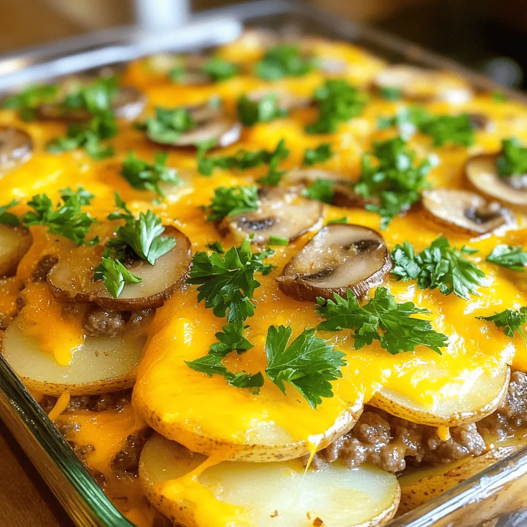 Amish Hamburger Steak Bake Hearty and Satisfying Meal