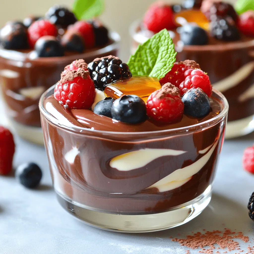 Greek Yogurt Chocolate Mousse Decadent and Creamy Treat