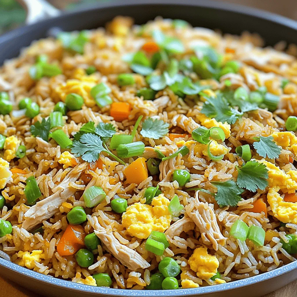 Easy Chicken Fried Rice Flavorful and Quick Meal