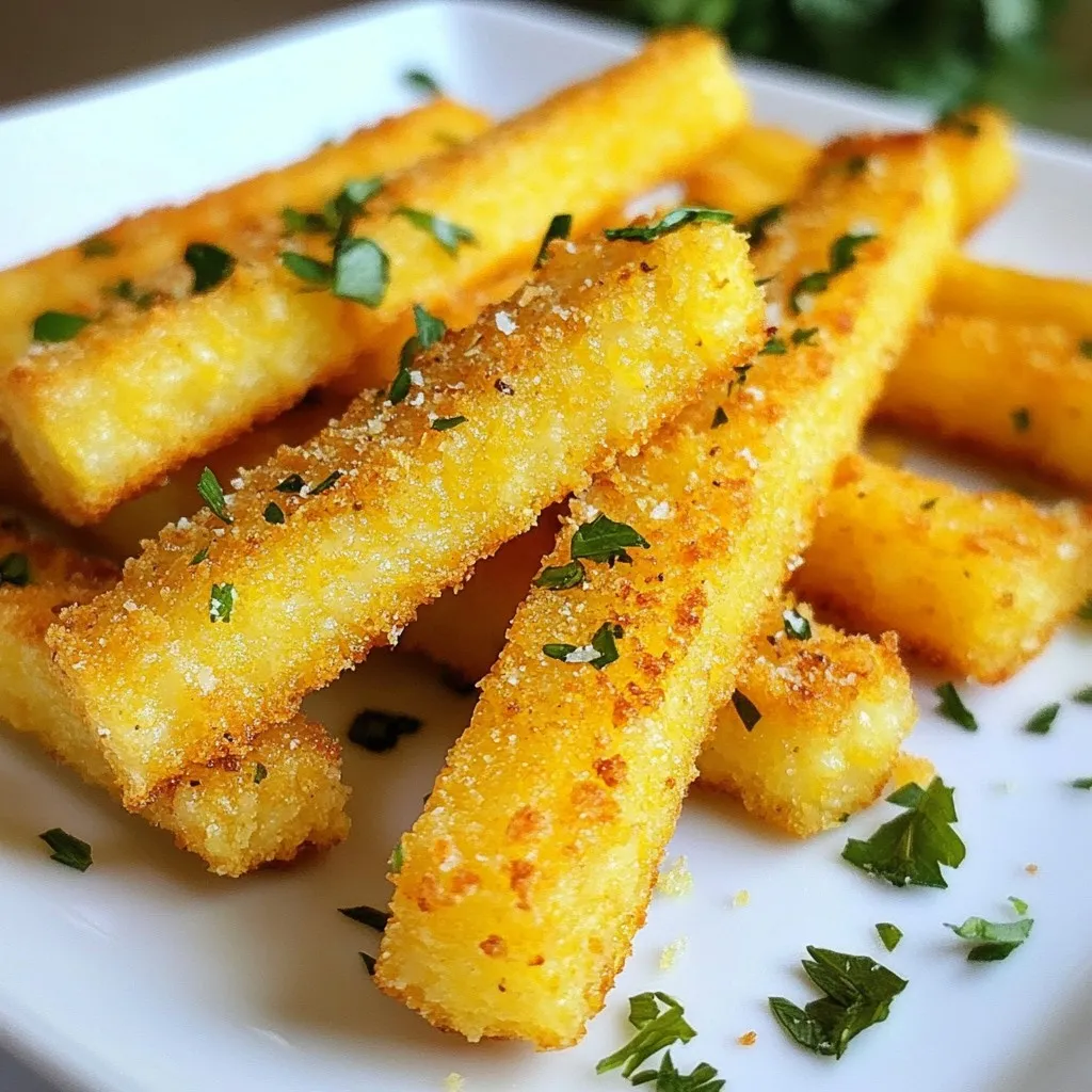 Crispy Parmesan Polenta Fries Irresistible Snack Idea
