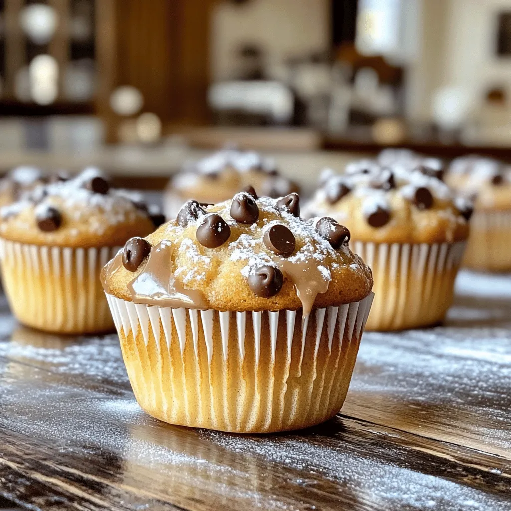 Chocolate Chip Banana Muffins Simple and Tasty Recipe