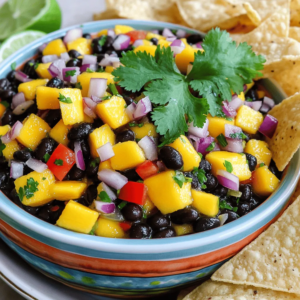 Mango Black Bean Salsa Fresh and Flavorful Recipe