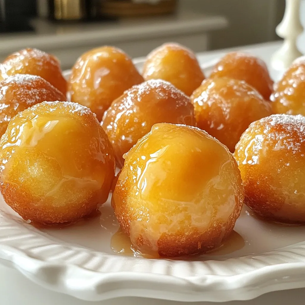 Maple Glazed Donut Holes Irresistible Sweet Treat