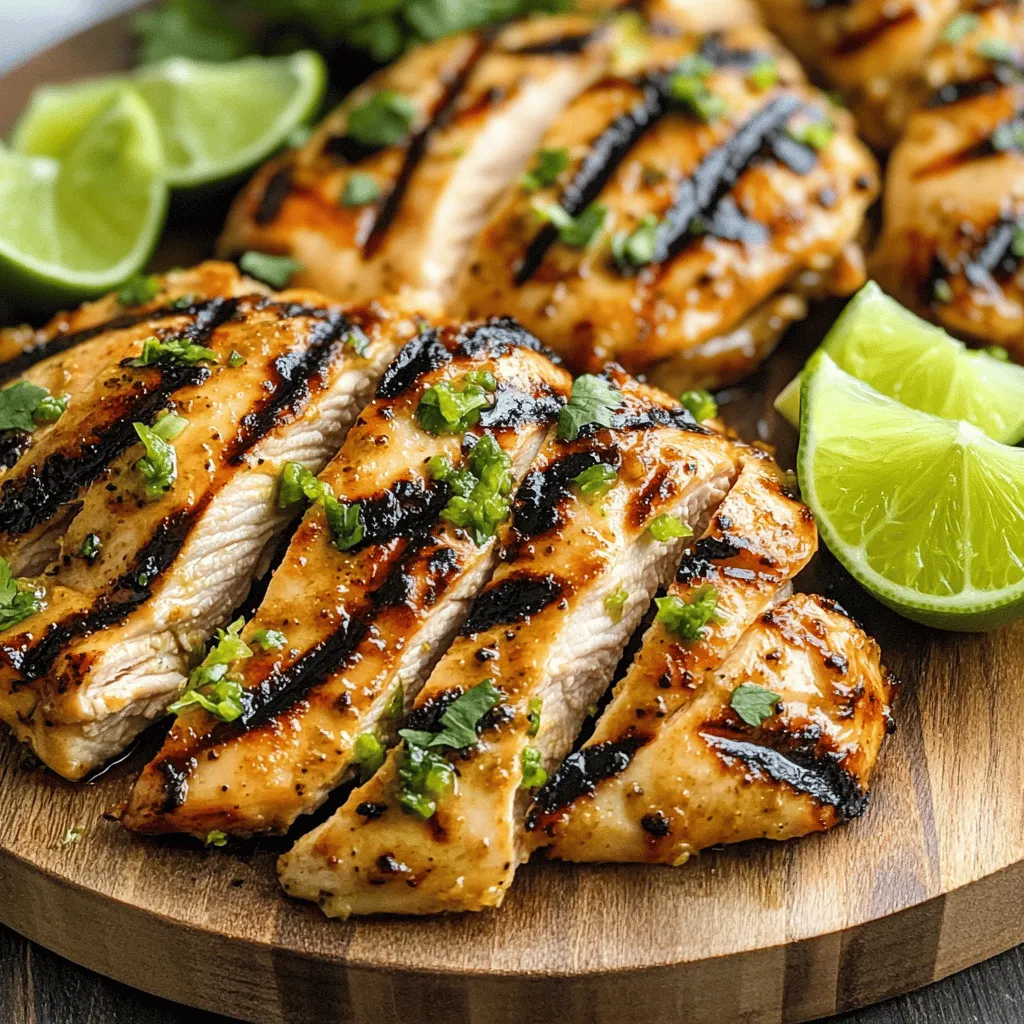 Jalapeño Lime Grilled Chicken Flavorful Summer Delight