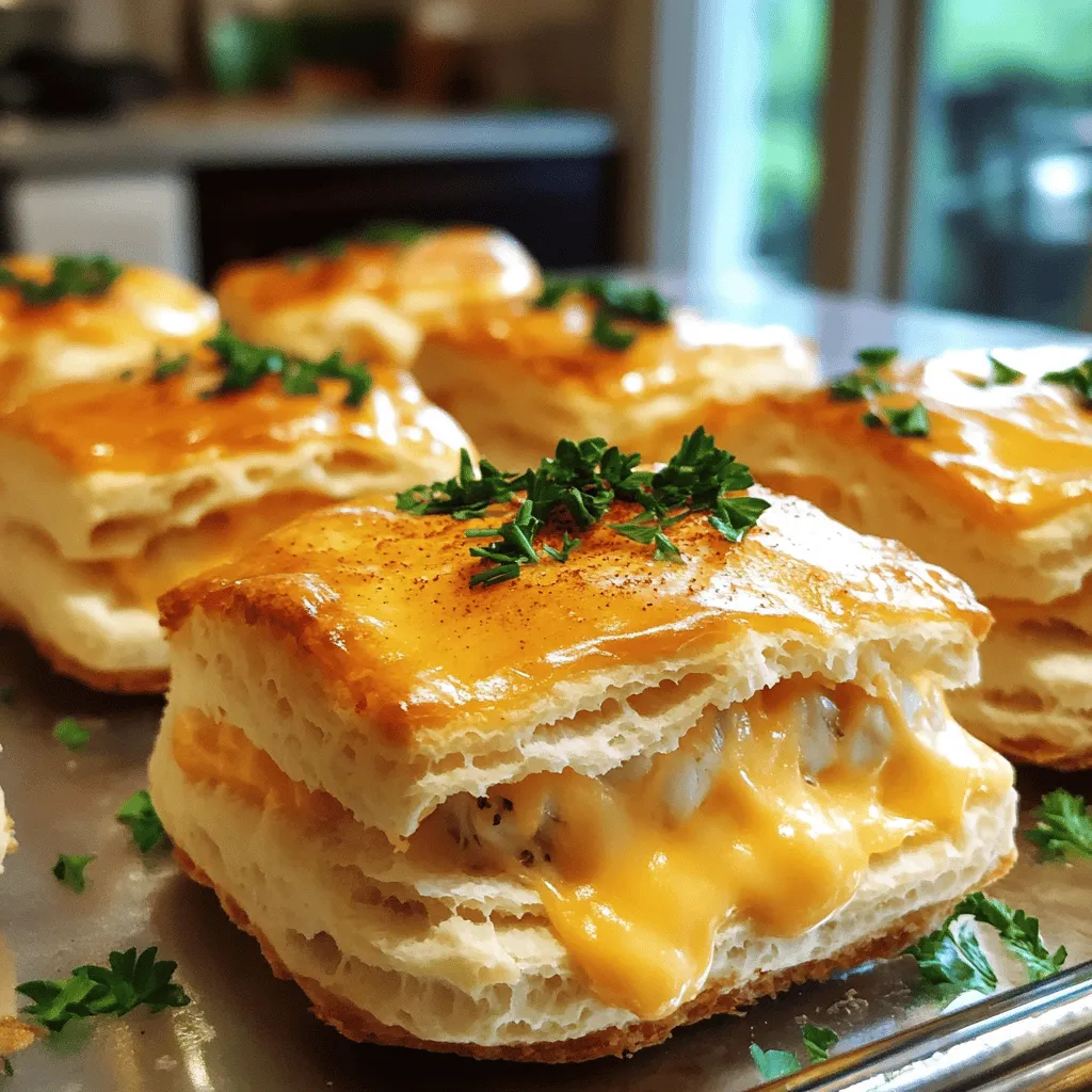 Crab Stuffed Cheddar Bay Biscuit Savory Delight Recipe