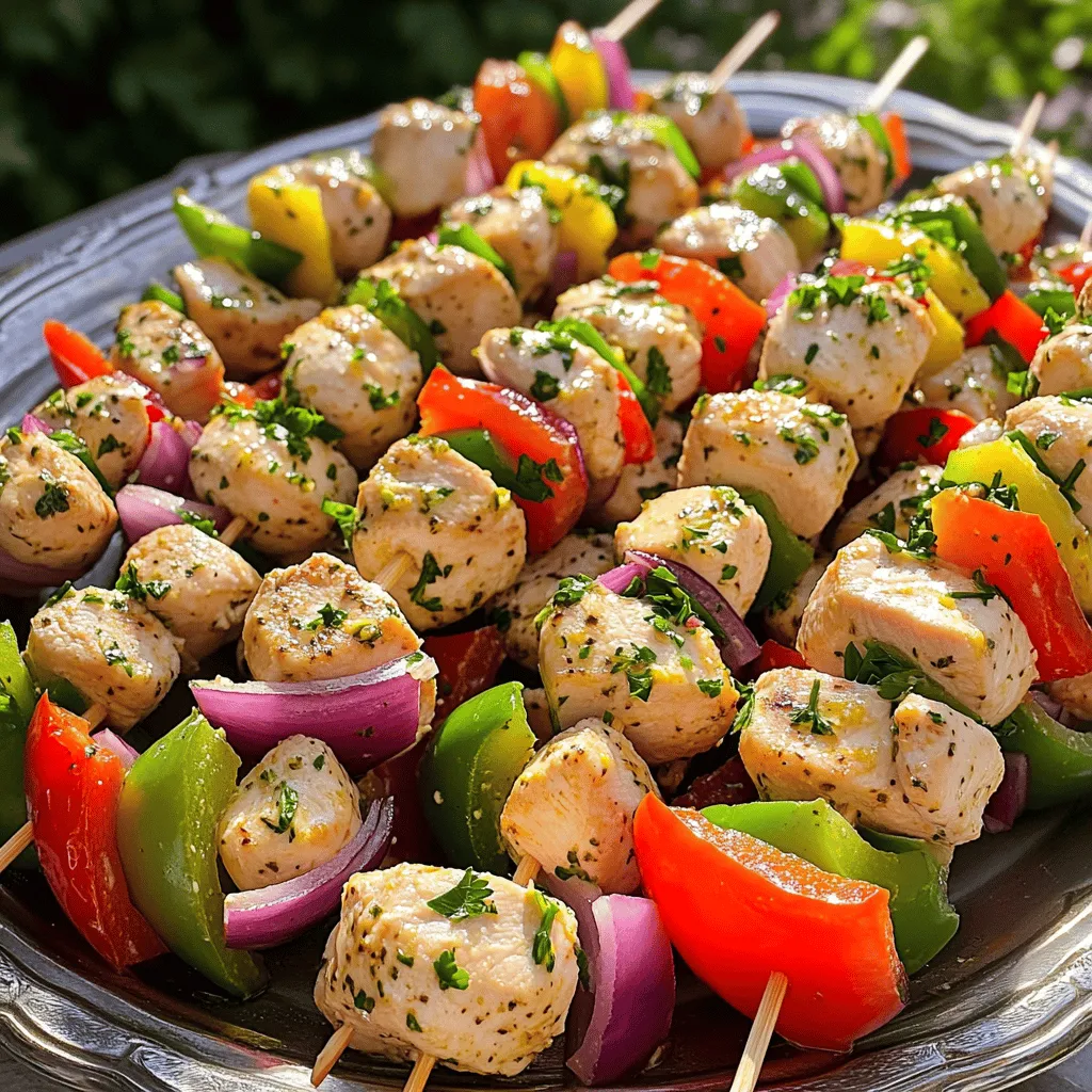 Easy Greek Chicken Skewers Flavorful and Simple Recipe
