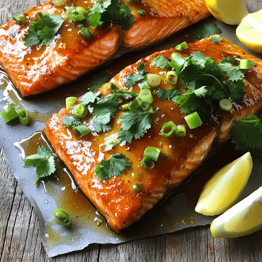 Honey Garlic Glazed Salmon Simple and Flavorful Dish