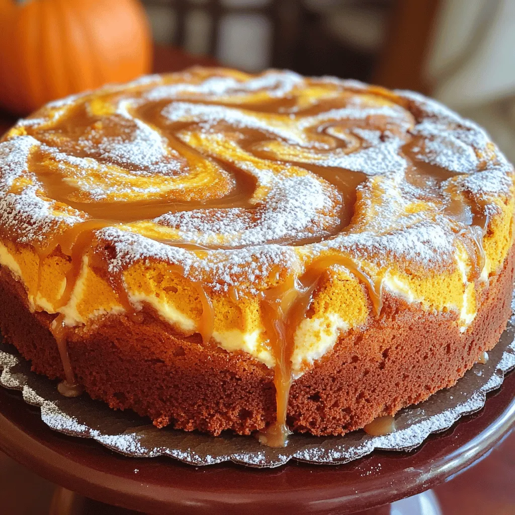 Pumpkin Cream Cheese Coffee Cake Irresistible Delight