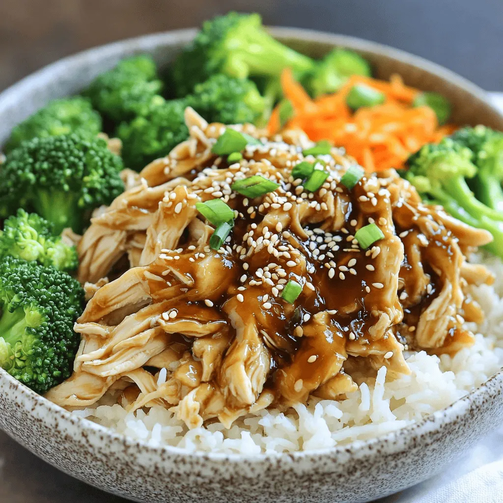 Instant Pot Teriyaki Chicken Bowls Flavorful Delight