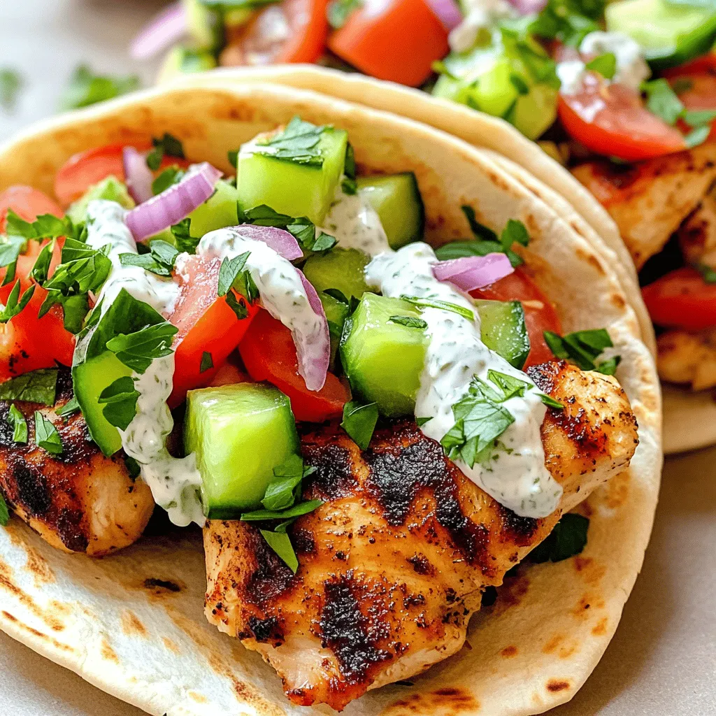 Easy Chicken Gyros Flavorful Homemade Delight
