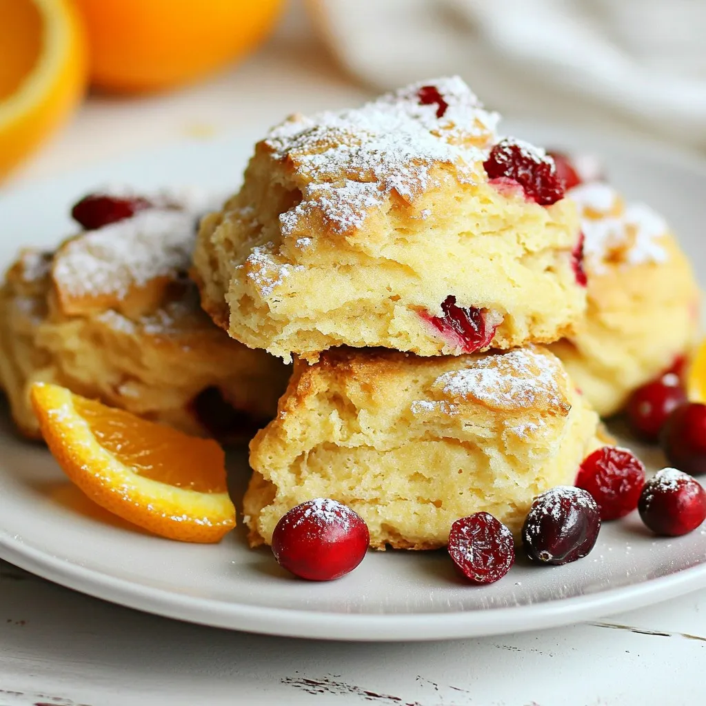 Orange Cranberry Scones Delightful and Easy Recipe