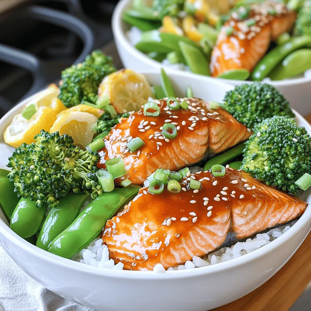 Teriyaki Salmon Bowls Flavorful and Easy Recipe