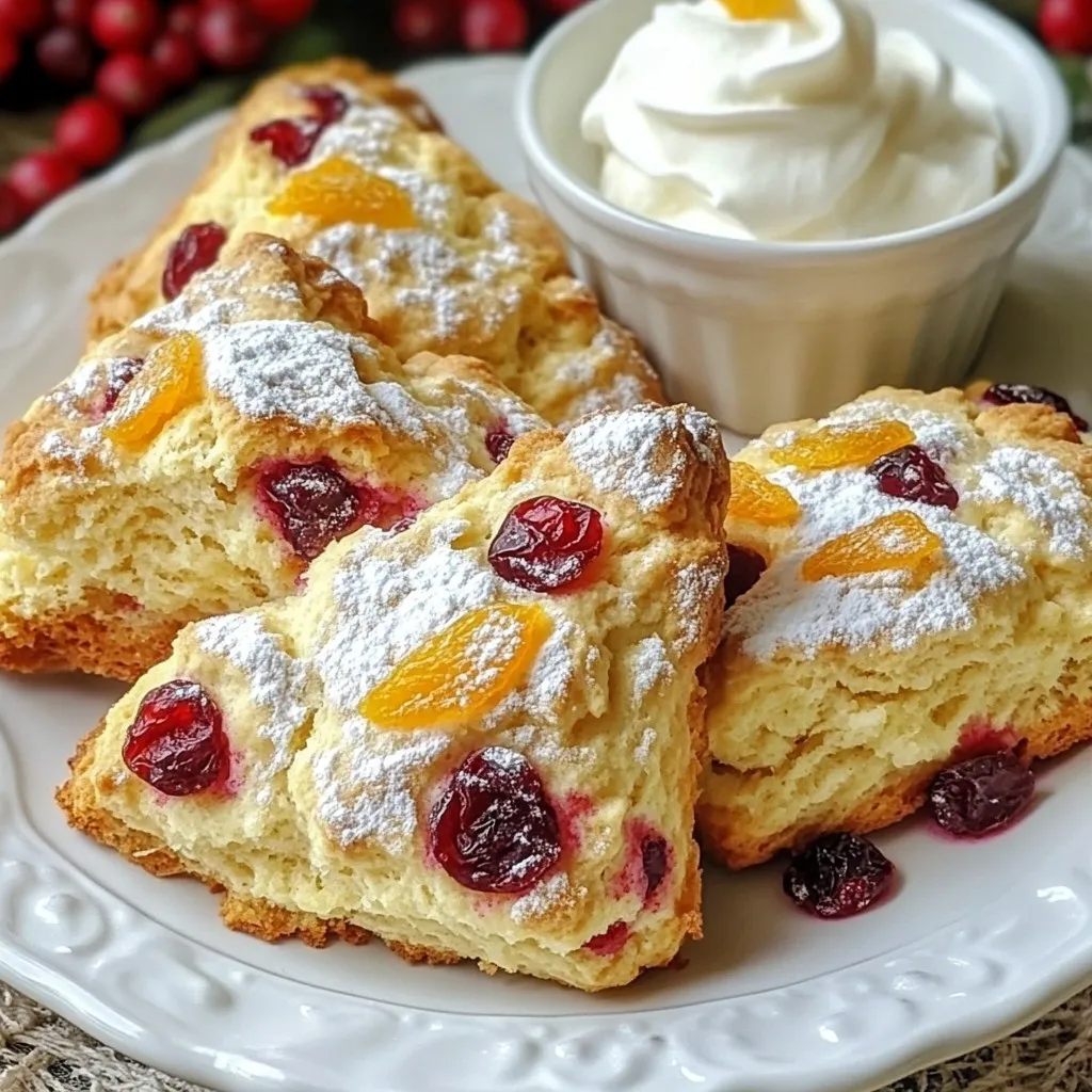 Irresistible Orange Cranberry Scones Simple Recipe
