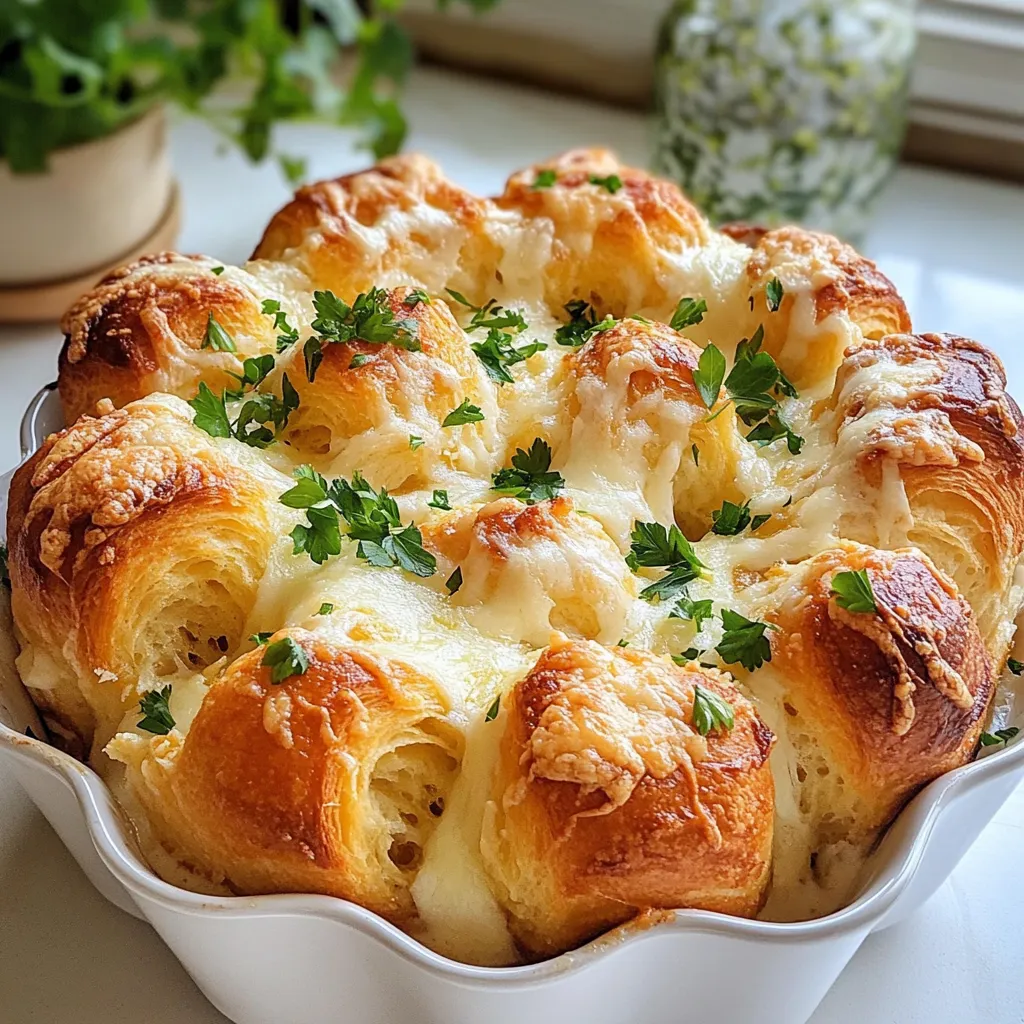 Savory Chicken Alfredo Monkey Bread Delightful Treat