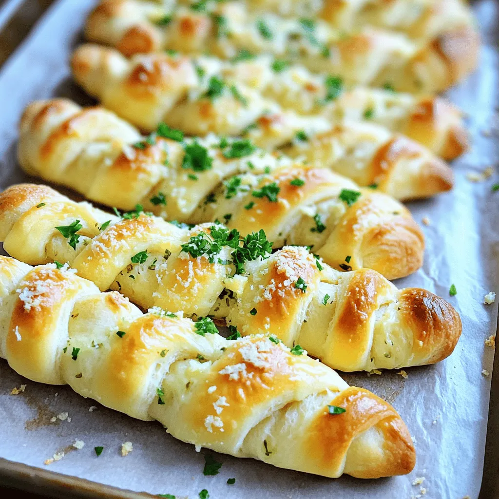 Herb Garlic Parmesan Breadsticks Quick and Tasty Snack
