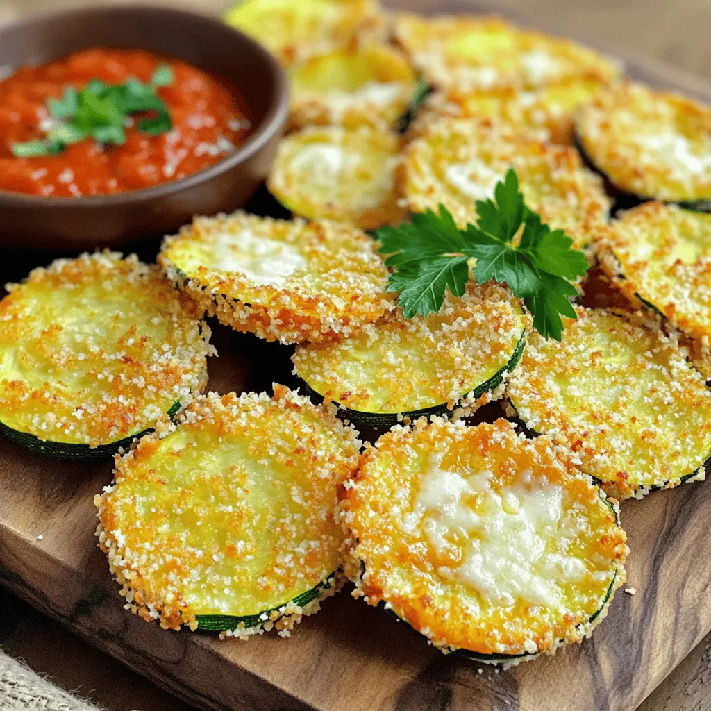 Baked Zucchini Parmesan Chips Crispy and Flavorful Snack
