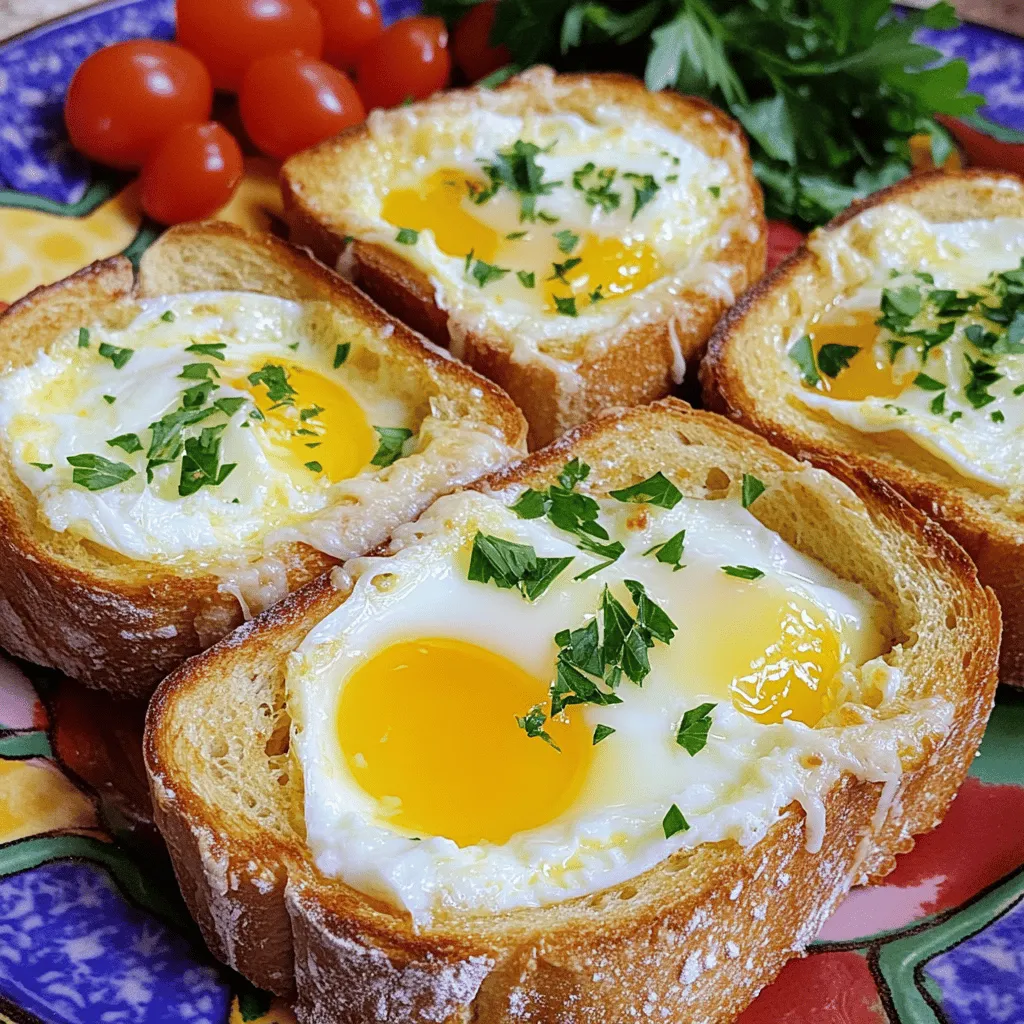 Cheesy Baked Egg Toast Simple and Tasty Recipe