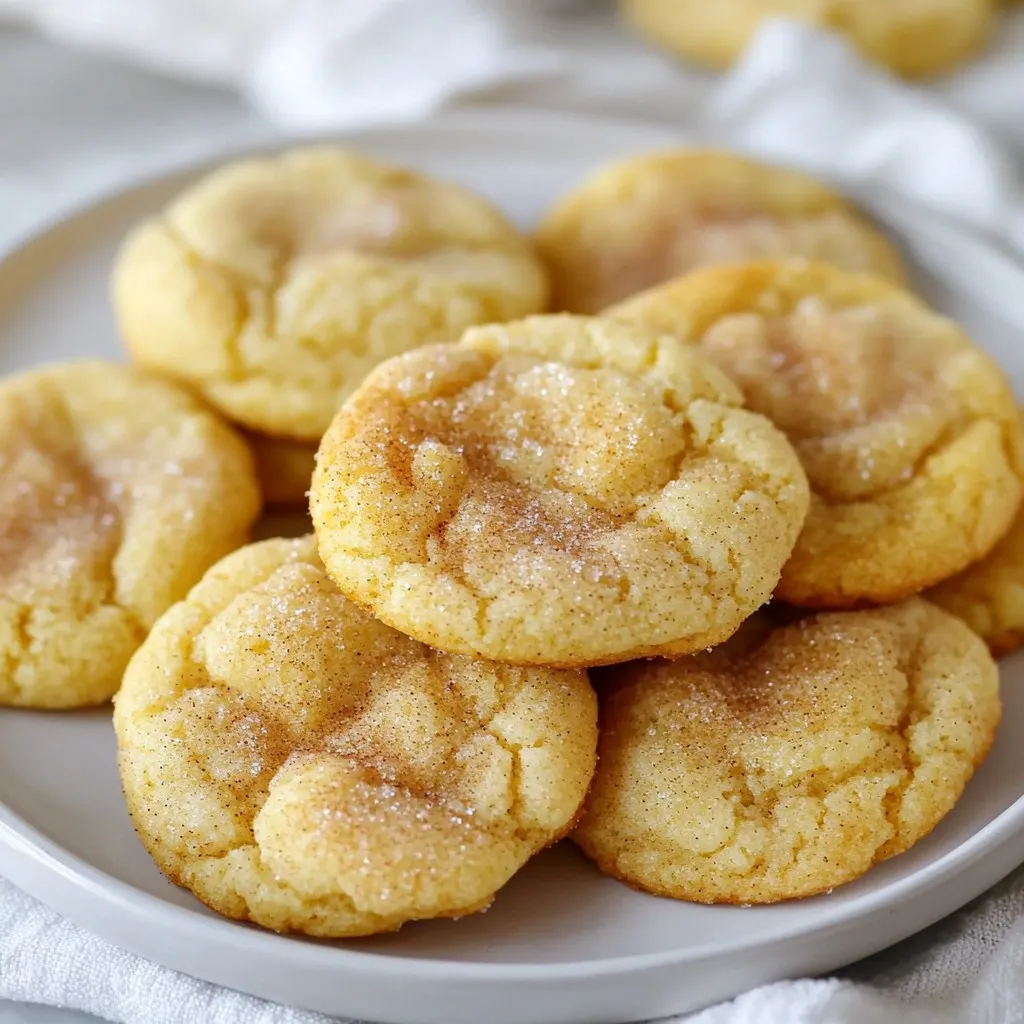 Brown Butter Snickerdoodle Cookies Simple Delight