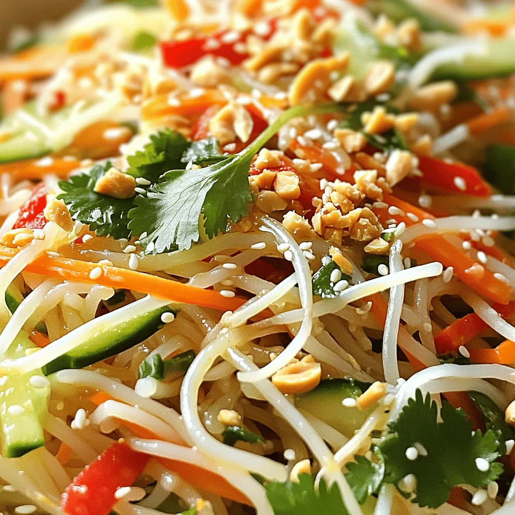 Spicy Thai Noodle Salad Flavorful and Refreshing Dish