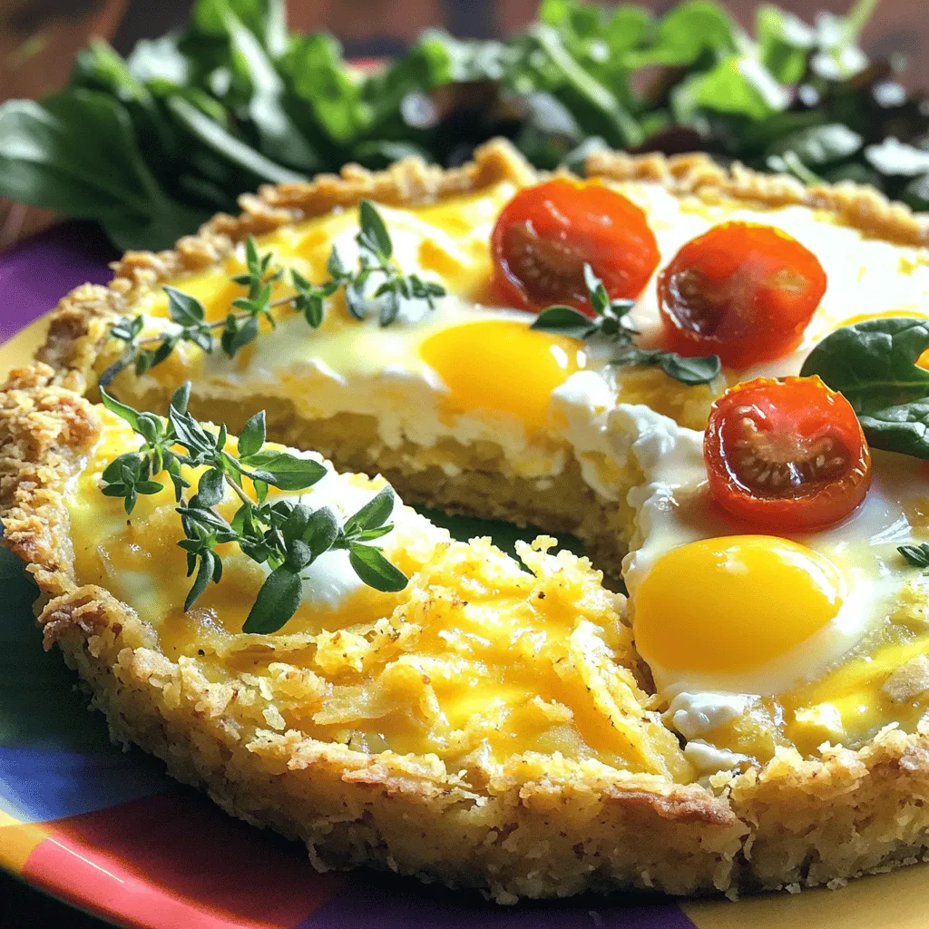 Spring Hash Brown Crust Quiche Savory and Simple Dish