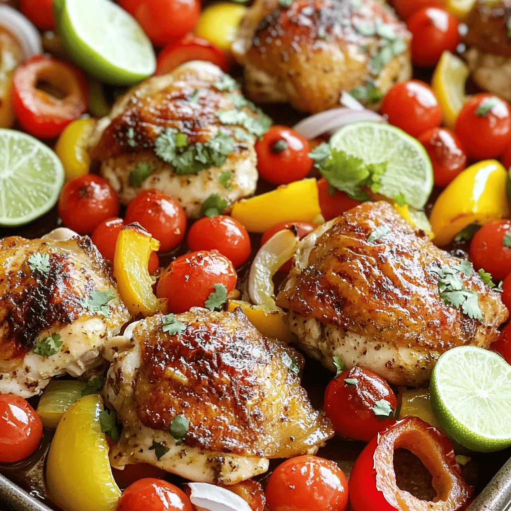 Savory Sheet-Pan Chili Lime Chicken &#038; Veggies Meal