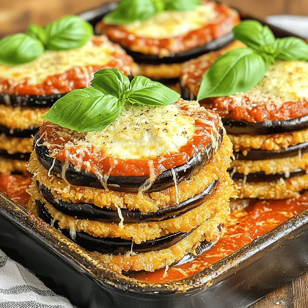 Eggplant Parmesan Stacks Flavorful and Easy Recipe