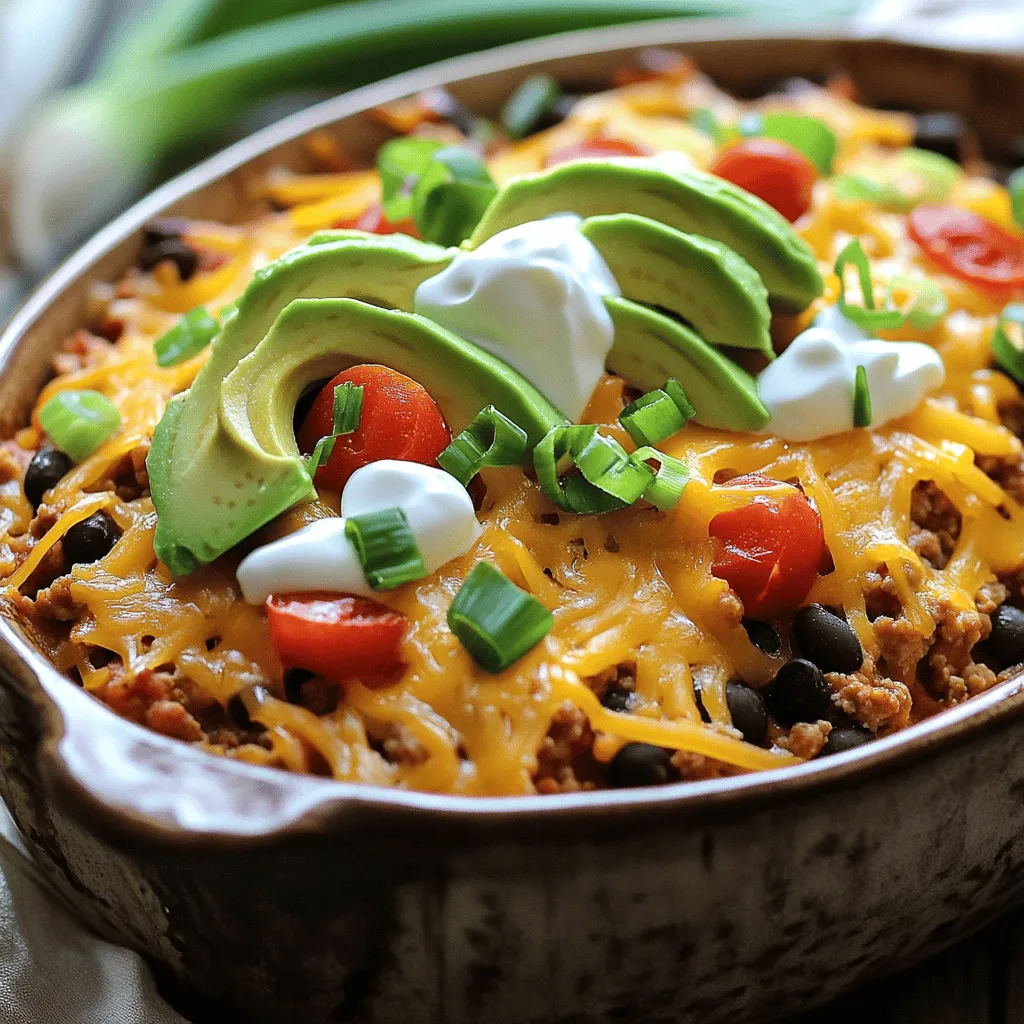 Easy Taco Casserole Quick and Tasty Comfort Dish