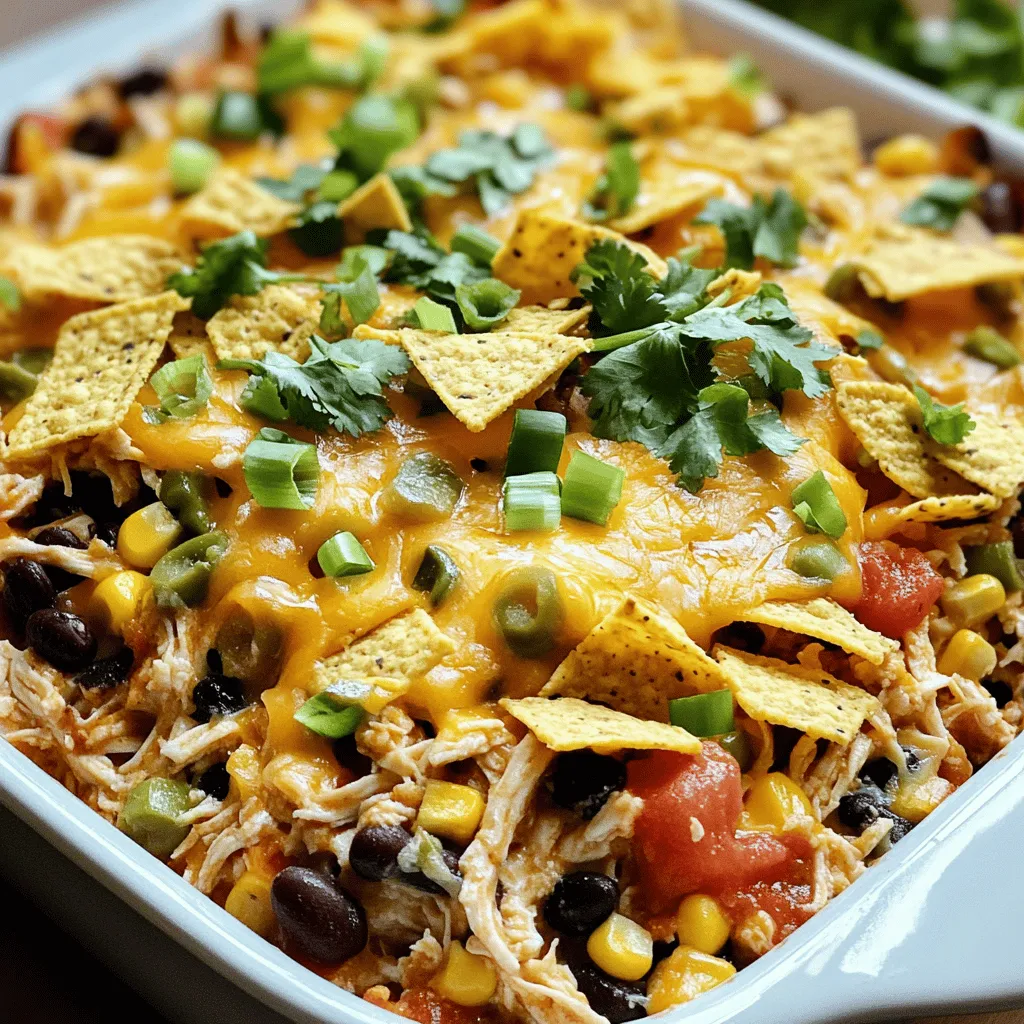 Chicken Taco Casserole Flavorful and Simple Dinner