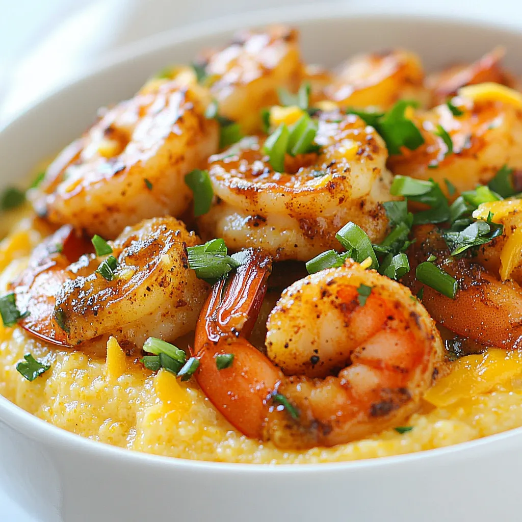 Cajun Shrimp Grits Bowl Flavorful and Rich Delight