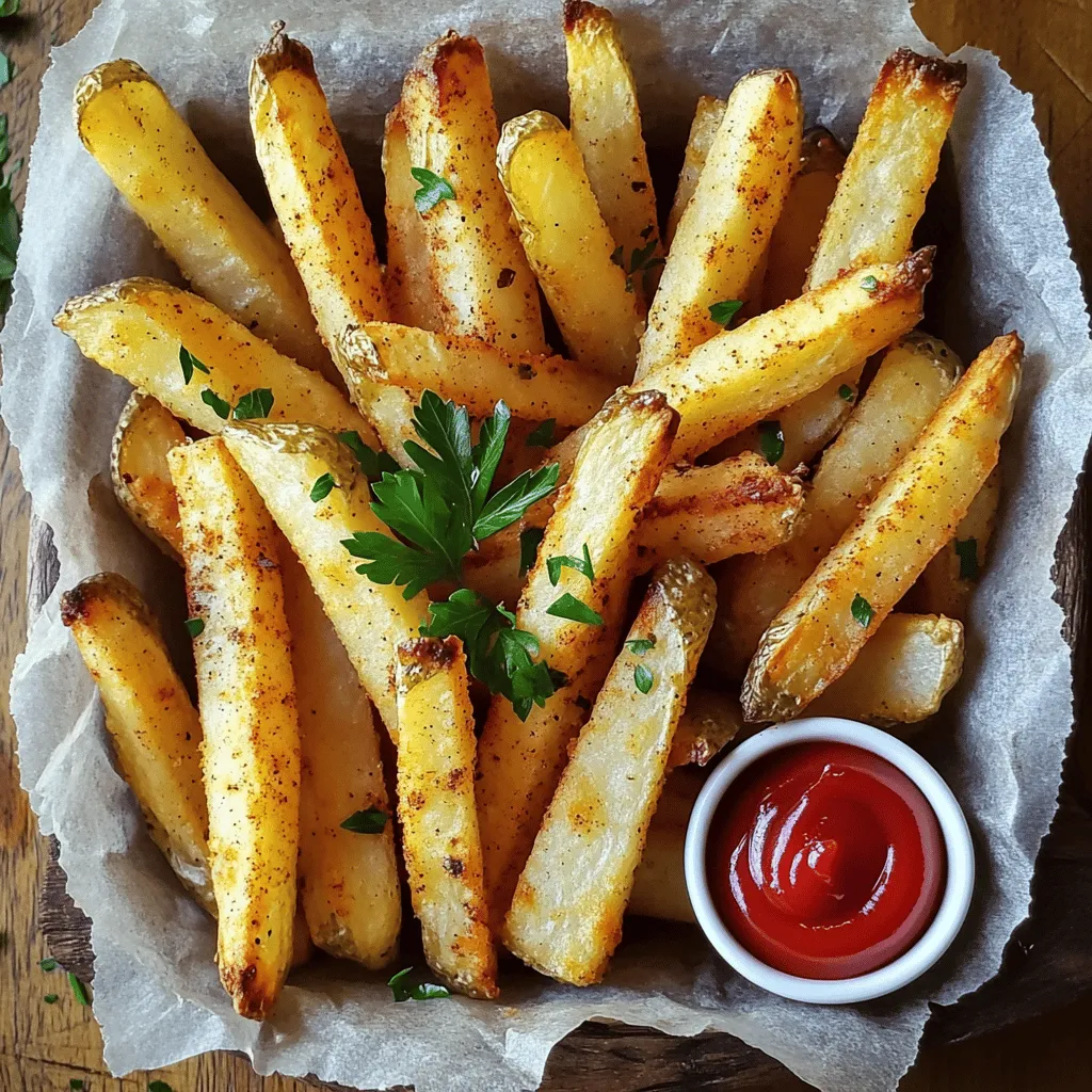 Crispy Oven Baked French Fries Easy and Tasty Recipe