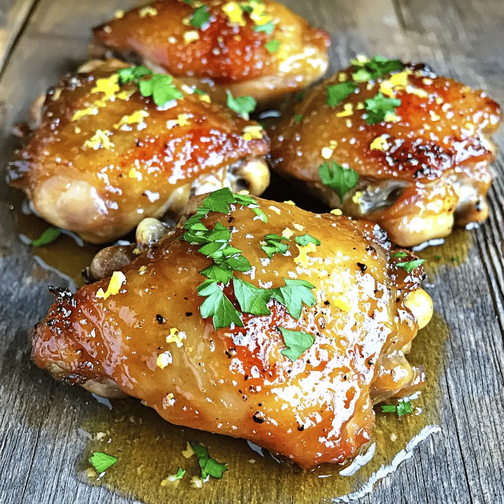 Honey Lemon Glazed Chicken Quick and Flavorful Dish