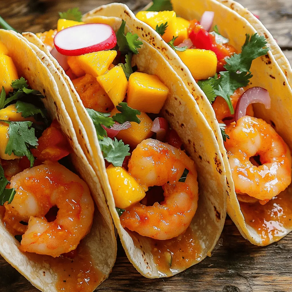 Spicy Mango Shrimp Tacos Flavorful and Fresh Delight
