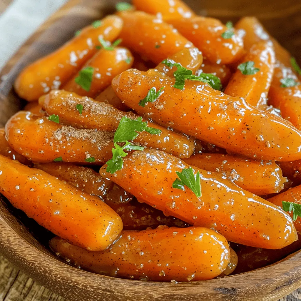 Maple Brown Sugar Glazed Carrots Delightful Side Dish