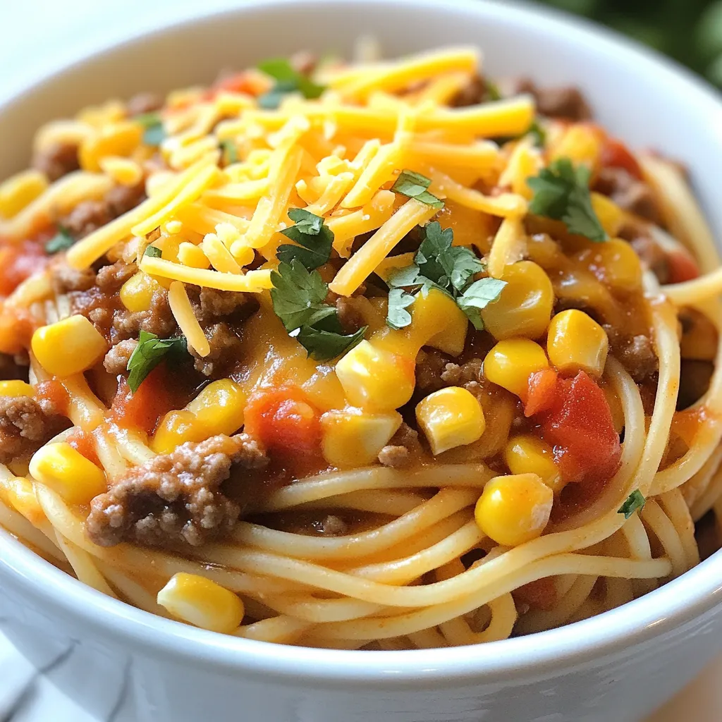 Cowboy Spaghetti Comforting and Hearty Meal Recipe