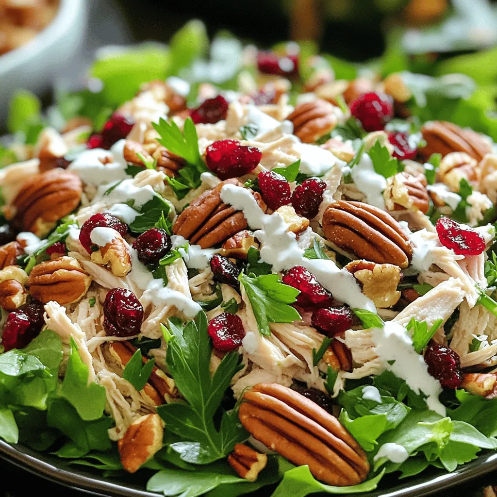 Cranberry Pecan Chicken Salad Flavorful and Fresh Meal