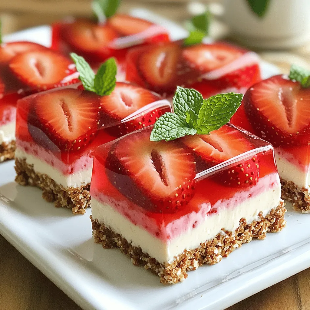 Strawberry Pretzel Cheesecake Bars Simple and Sweet Delight