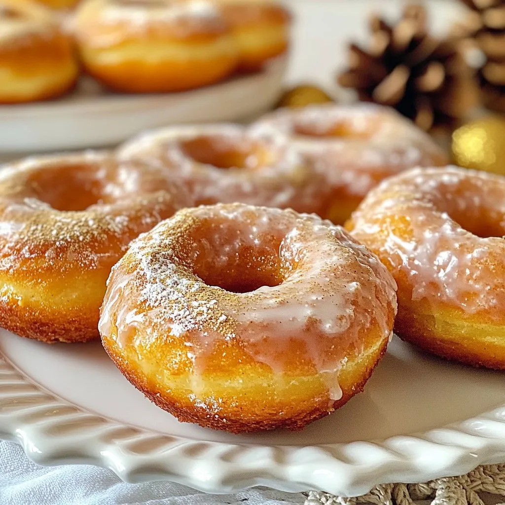 Eggnog Donuts Rich and Flavorful Holiday Treat