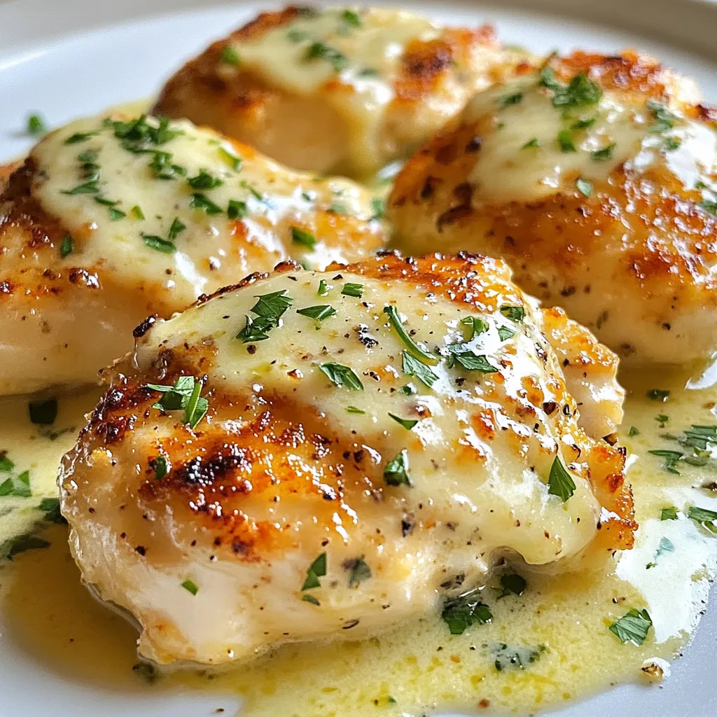 Garlic Cream Parmesan Chicken Simple and Tasty Meal