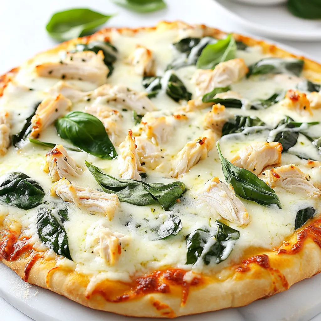 Chicken Alfredo Pizza Irresistible Comfort Food