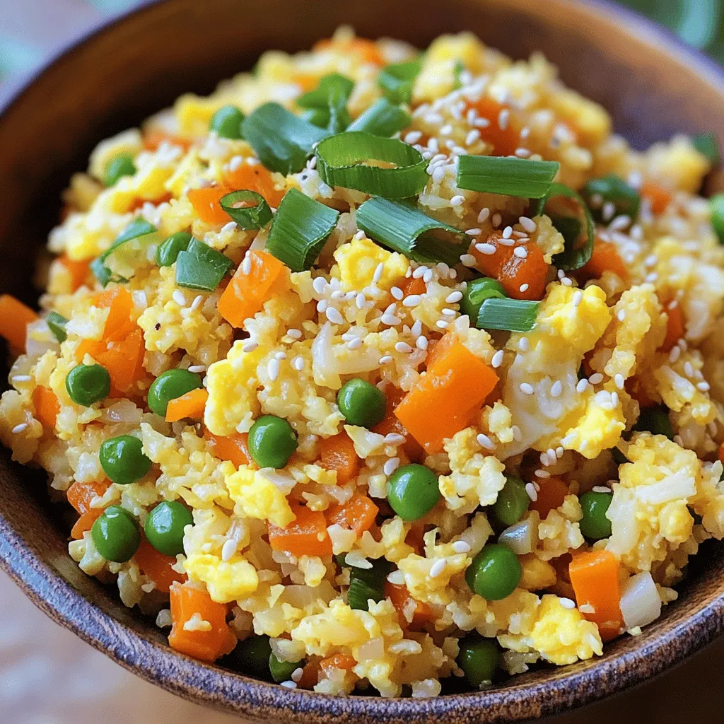 Cauliflower Fried Rice Flavorful and Easy Recipe