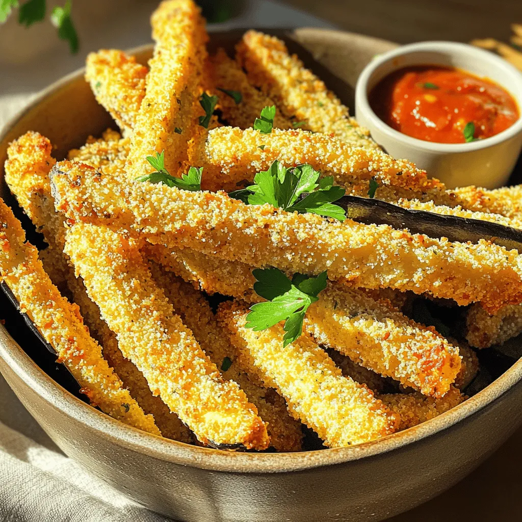 Crispy Air Fryer Eggplant Fries Simple and Tasty Treat