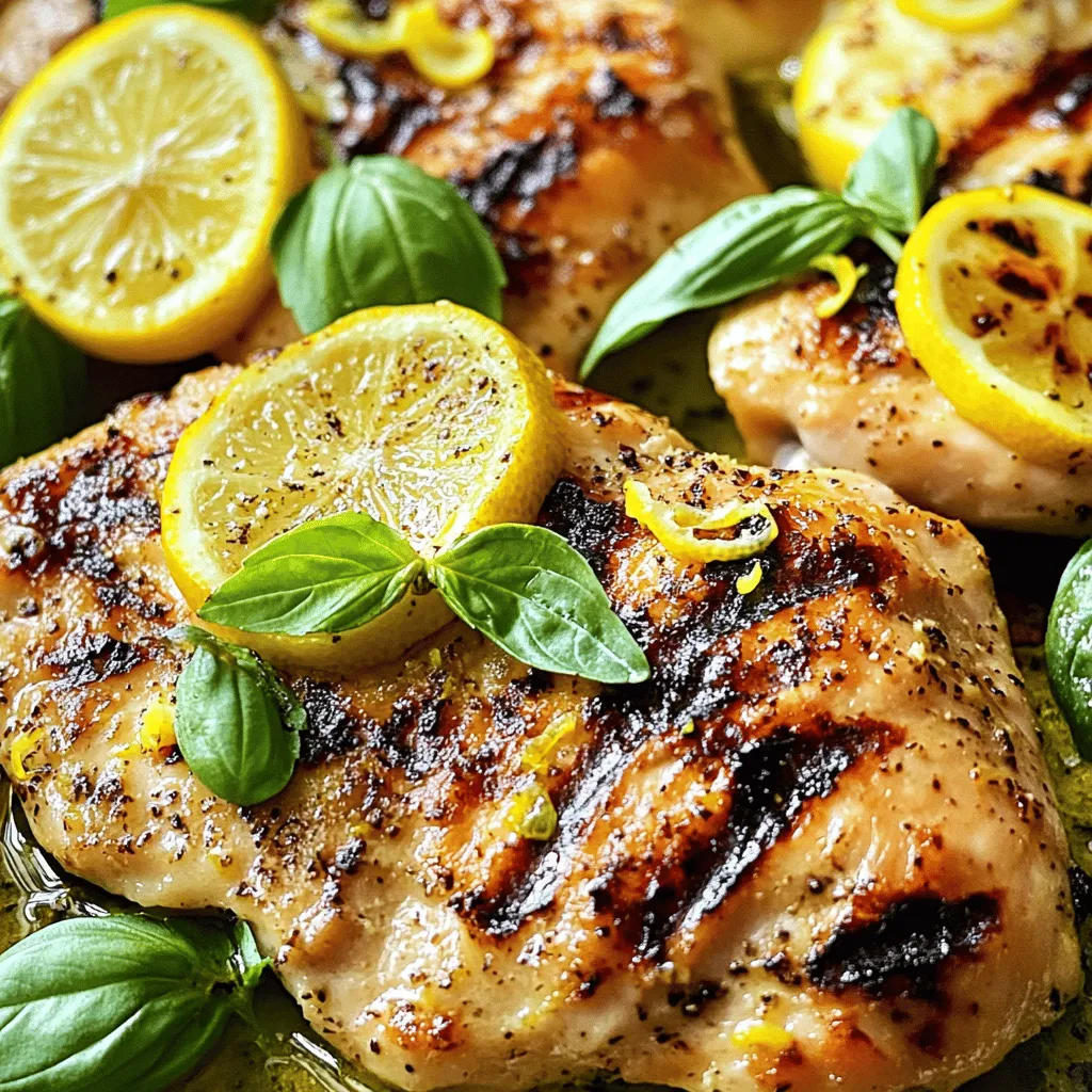 Lemon Basil Chicken Flavorful and Easy Recipe