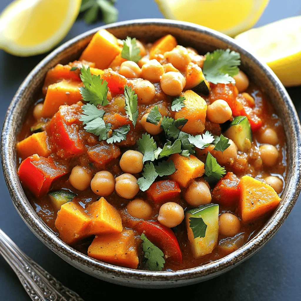 Slow Cooker Moroccan Chickpea Stew Flavor Boost